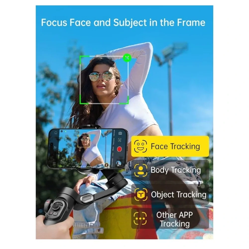 Smartphone Gimbal with AI Stabilization